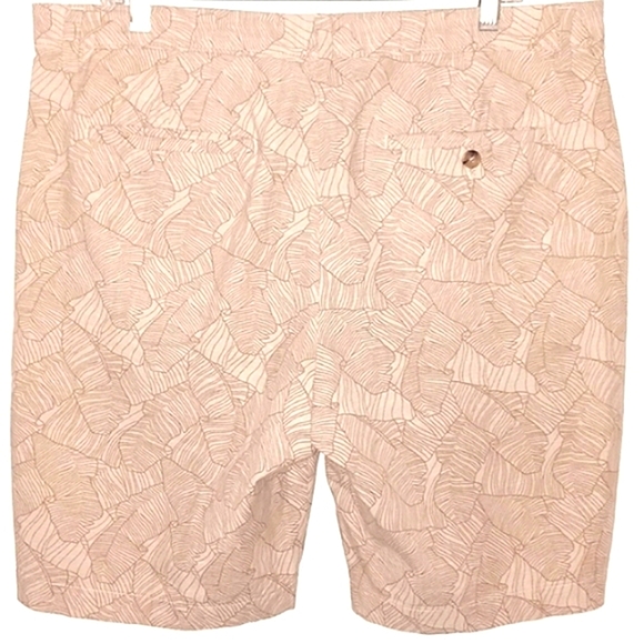 𝅺BANANA REPUBLIC Palm Leaf Print Shorts, 34 🏖 - Fun In The Sun - Picture 1 of 4